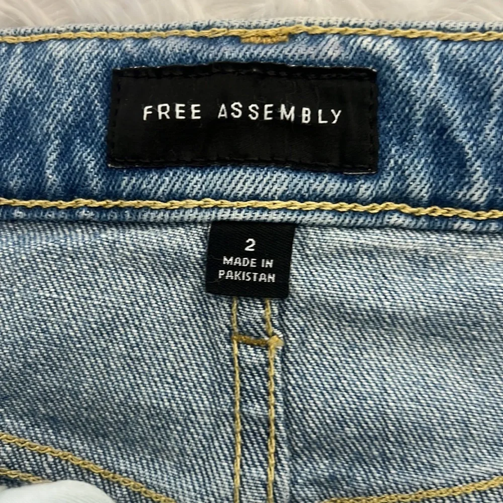 Free Assembly Women's Midi Denim‎ Skirt
